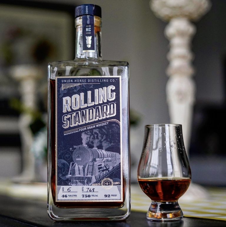 Union Horse Rolling Standard Four Grain Whiskey, Batch 5