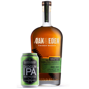 Oak & Eden Finished Whiskey Rahr Soaked Hopped Oak
