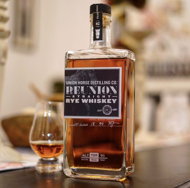 Union Horse Distilling Co. Reunion Straight Rye Whiskey