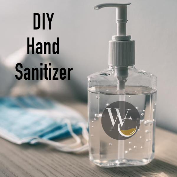 Homemade DIY Hand Sanitizer