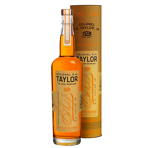 BUFFALO TRACE DISTILLERY RELEASES COLONEL E.H. TAYLOR, JR.  18 YEAR OLD MARRIAGE