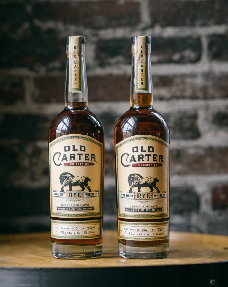 Old Carter Straight Rye Whiskey