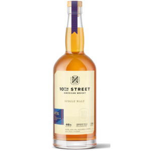 10th Street American Whisky Single Malt STR 100% American Malt