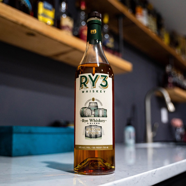 RY3 Rum Cask Finished Rye Whiskey