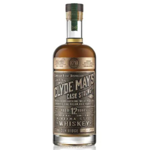 Clyde May’s 12 Year Old Cask Strength Alabama Style Whiskey