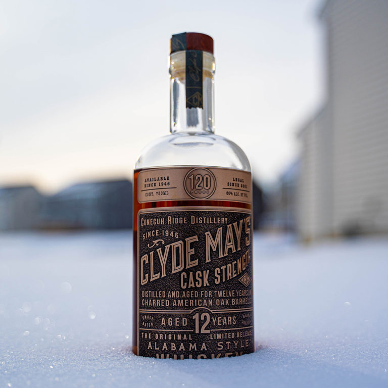 Clyde May’s 12 Year Old Cask Strength Alabama Style Whiskey