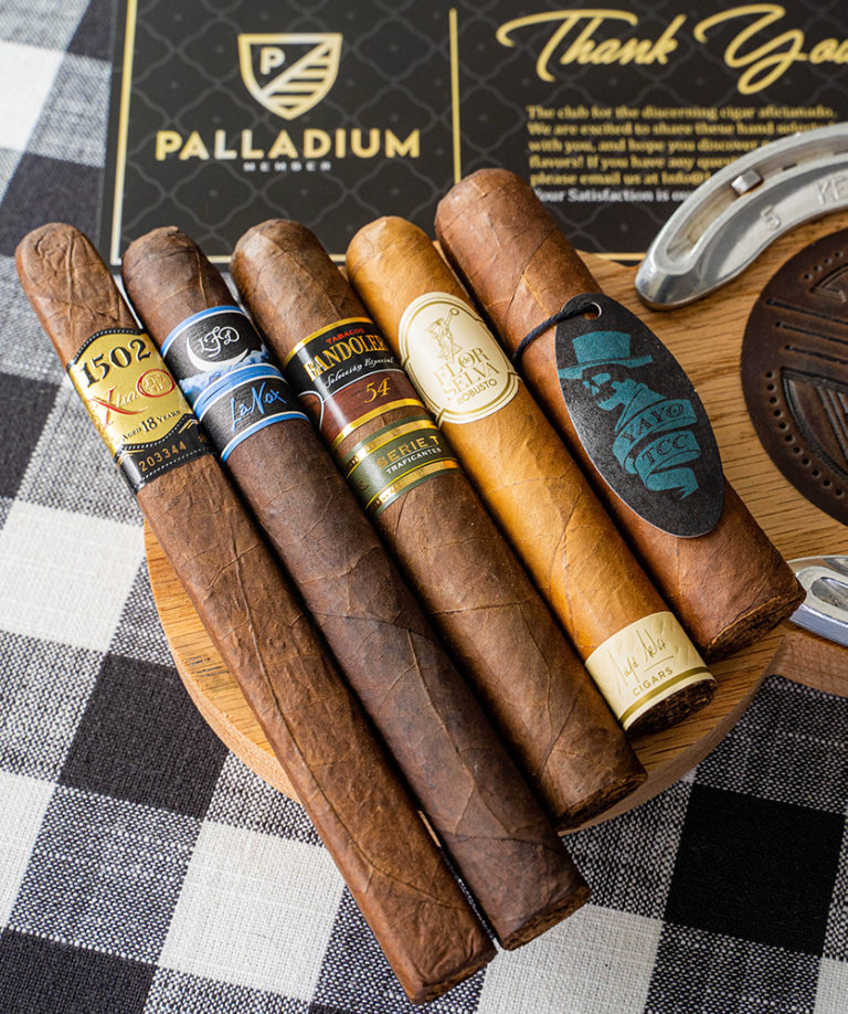 Luxury Cigar Club April 2021 Palladium Box Review - Whiskey Consensus