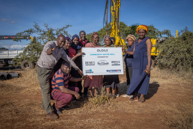 ROSS & SQUIBB™ DISTILLERY PARTNERS WITH THE CHRIS LONG FOUNDATION’SWATERBOYS INITIATIVE TO COMBAT WATER SCARCITY IN KENYA