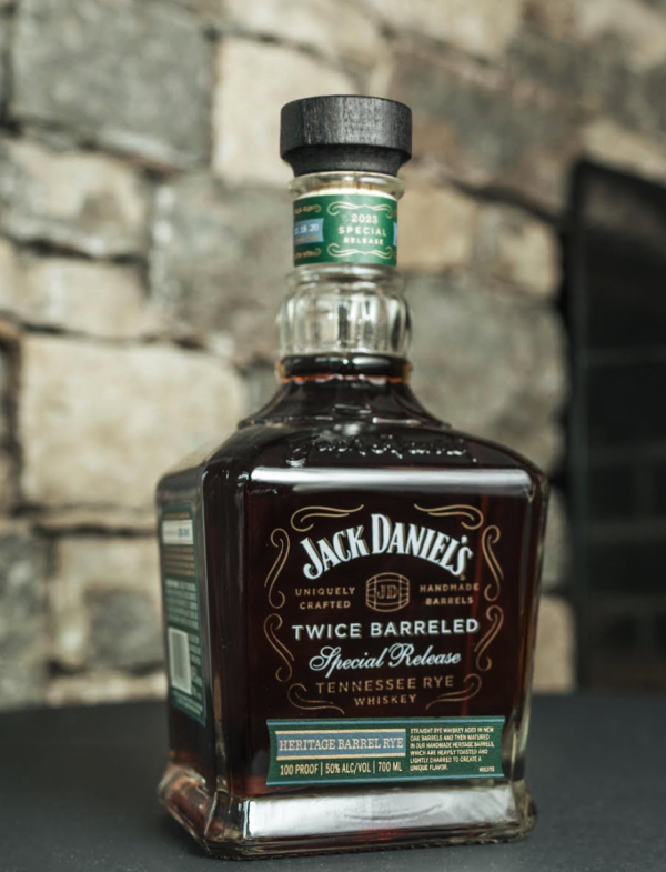 Jack Daniel’s Twice Barreled Special Release Heritage Barrel Rye ...