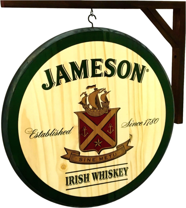 Jameson Whiskey - 2 Sided Pub Sign