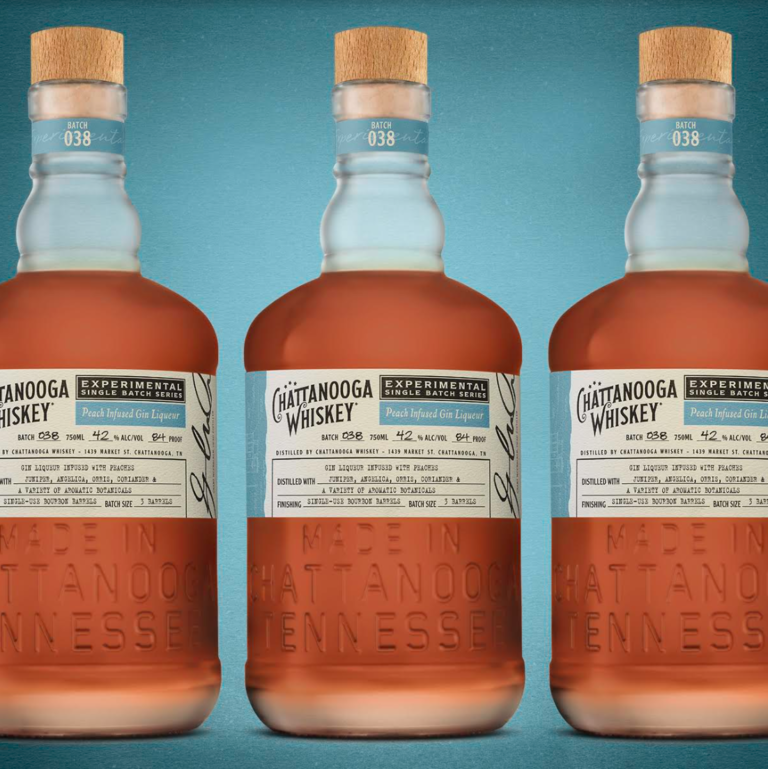 CHATTANOOGA WHISKEY RELEASES EXPERIMENTAL BATCH 038: PEACH INFUSED GIN LIQUEUR