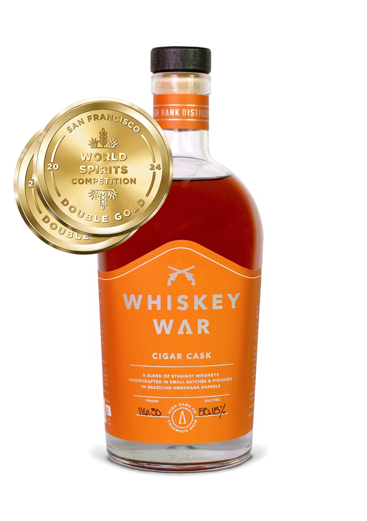 High Bank Distillery Whiskey War Cigar Cask