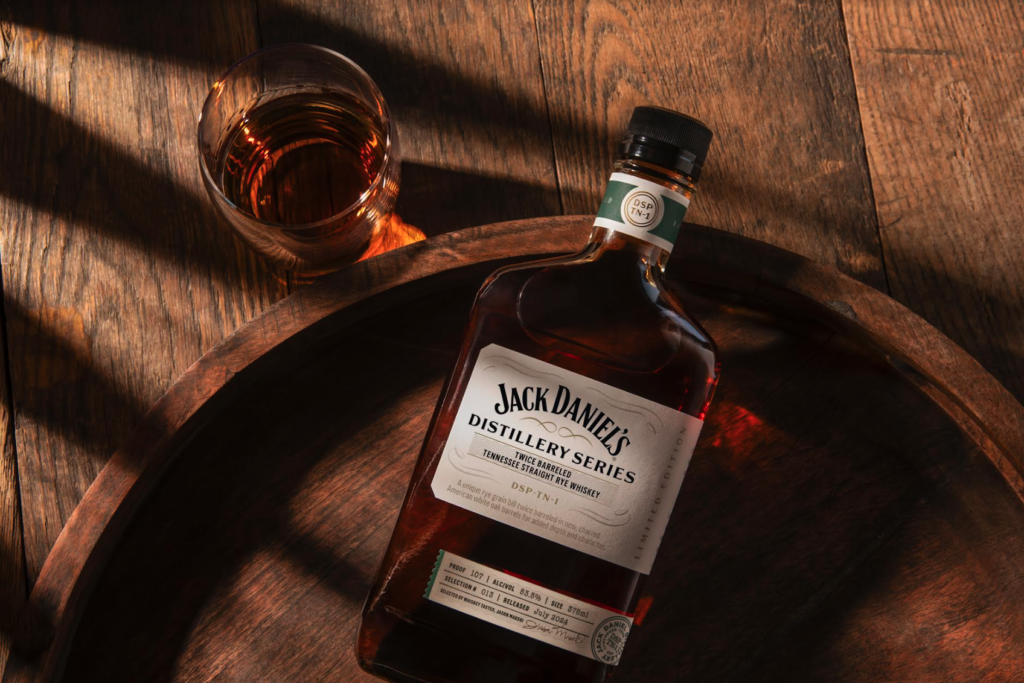 Jack Daniel’s Limited Edition Twice Barreled Tennessee Straight Rye Whiskey