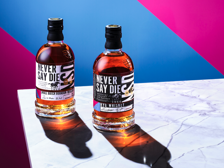INTRODUCING NEVER SAY DIE THE KENTUCKY BOURBON WITH AN ‘ENGLISH TWIST’