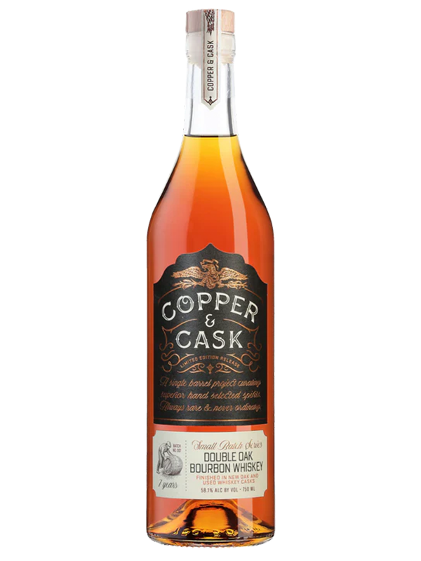 Copper and Cask Small Batch Series 7-Year Double Oak Bourbon Batch 007