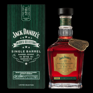 Jack Daniel’s Heroes Selection Single Barrel Barrel Proof Tennessee Rye Whiskey