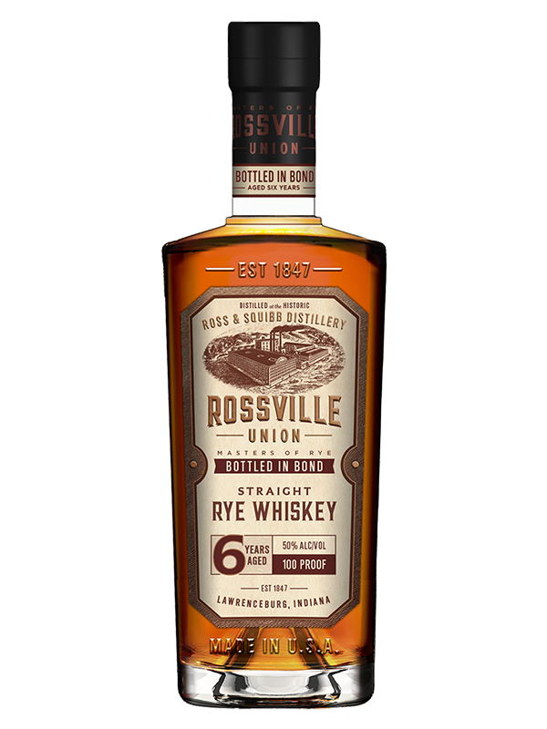 Roseville Union 6-Year Bottled in Bond Straight Rye Whiskey