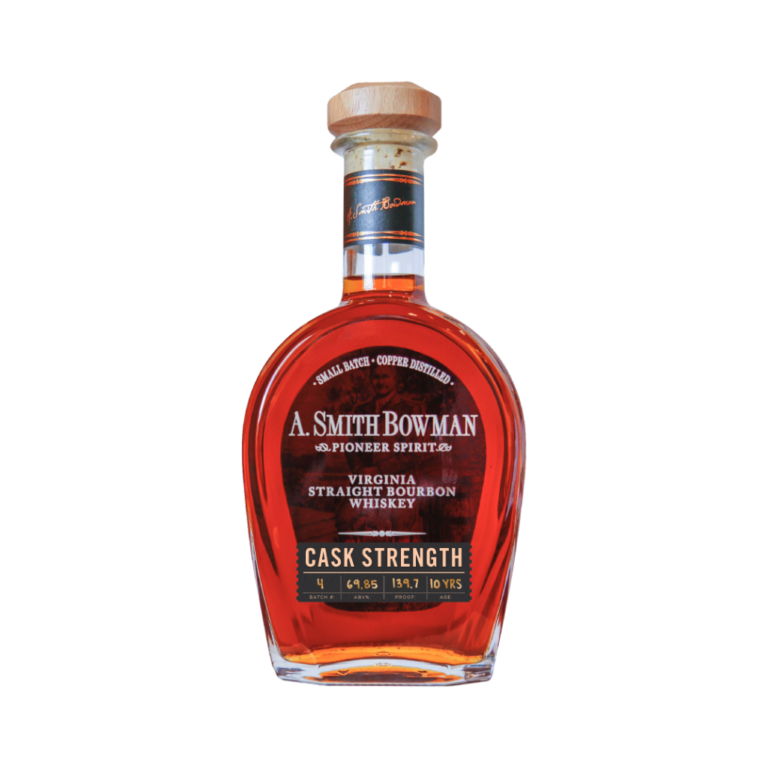A. SMITH BOWMAN DISTILLERY’S CASK STRENGTH BOURBON RETURNS WITH FOURTH RELEASE IN ANNUAL SERIES