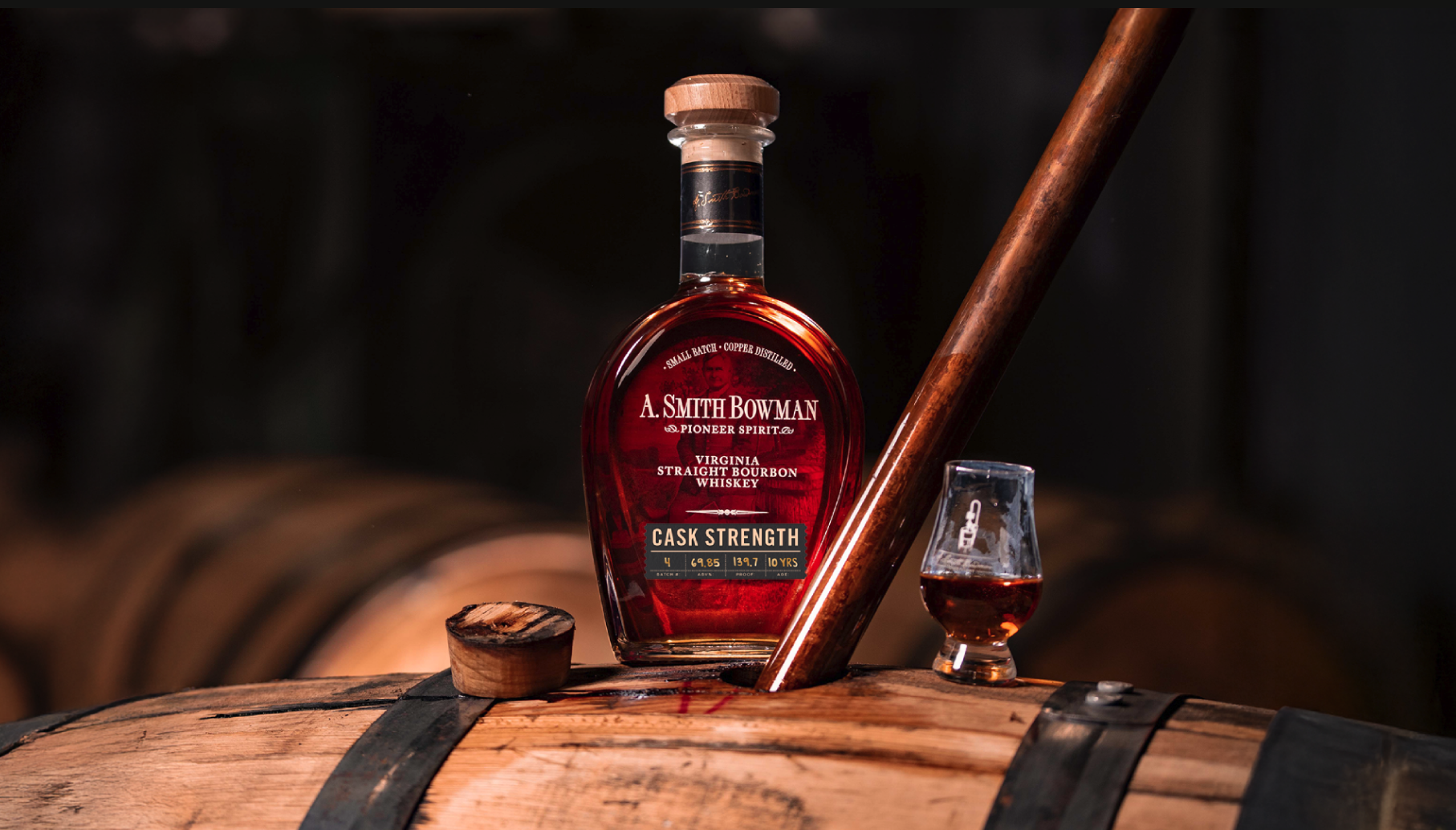 A. SMITH BOWMAN DISTILLERY’S CASK STRENGTH BOURBON RETURNS WITH FOURTH RELEASE IN ANNUAL SERIES