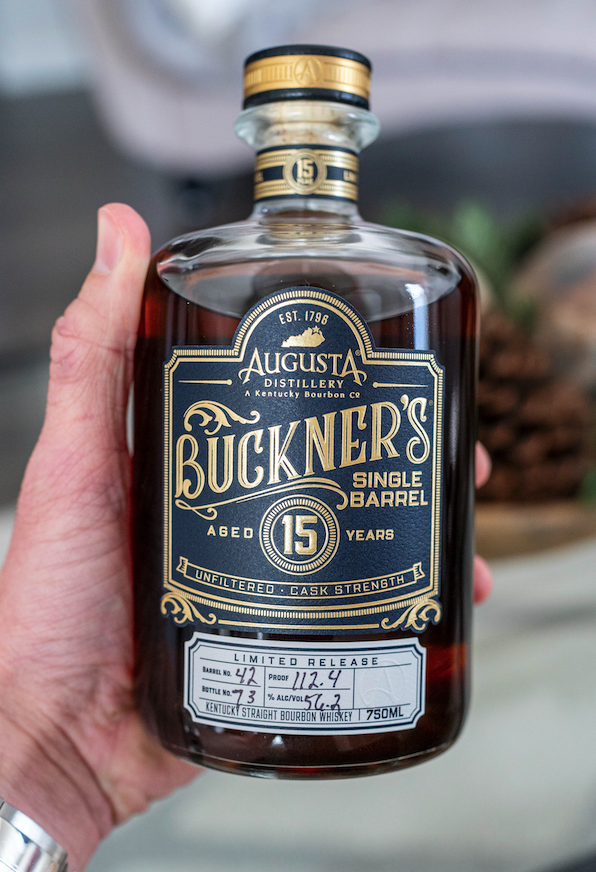 Augusta Distillery Buckners 15 Year Single Barrel Kentucky Bourbon