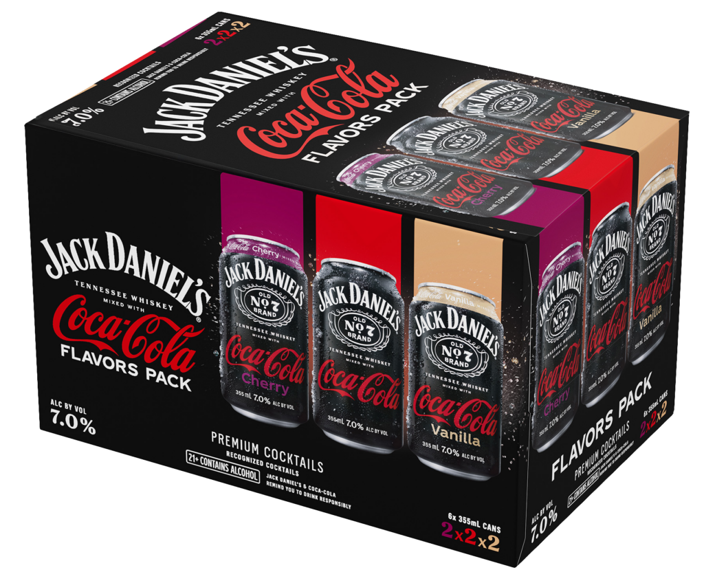 Jack Daniel's & Coca-Cola RTDS