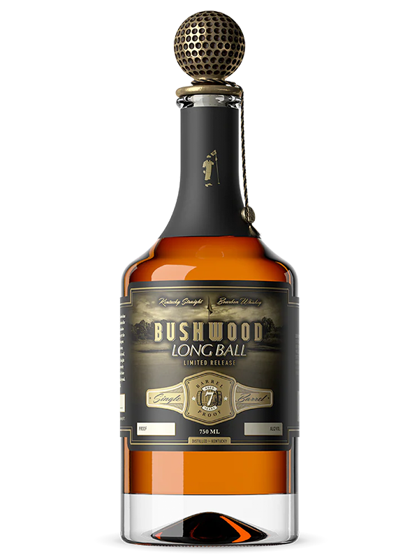 Bushwood Spirits Long Ball Barrel Proof Single Barrel Straight Kentucky Bourbon