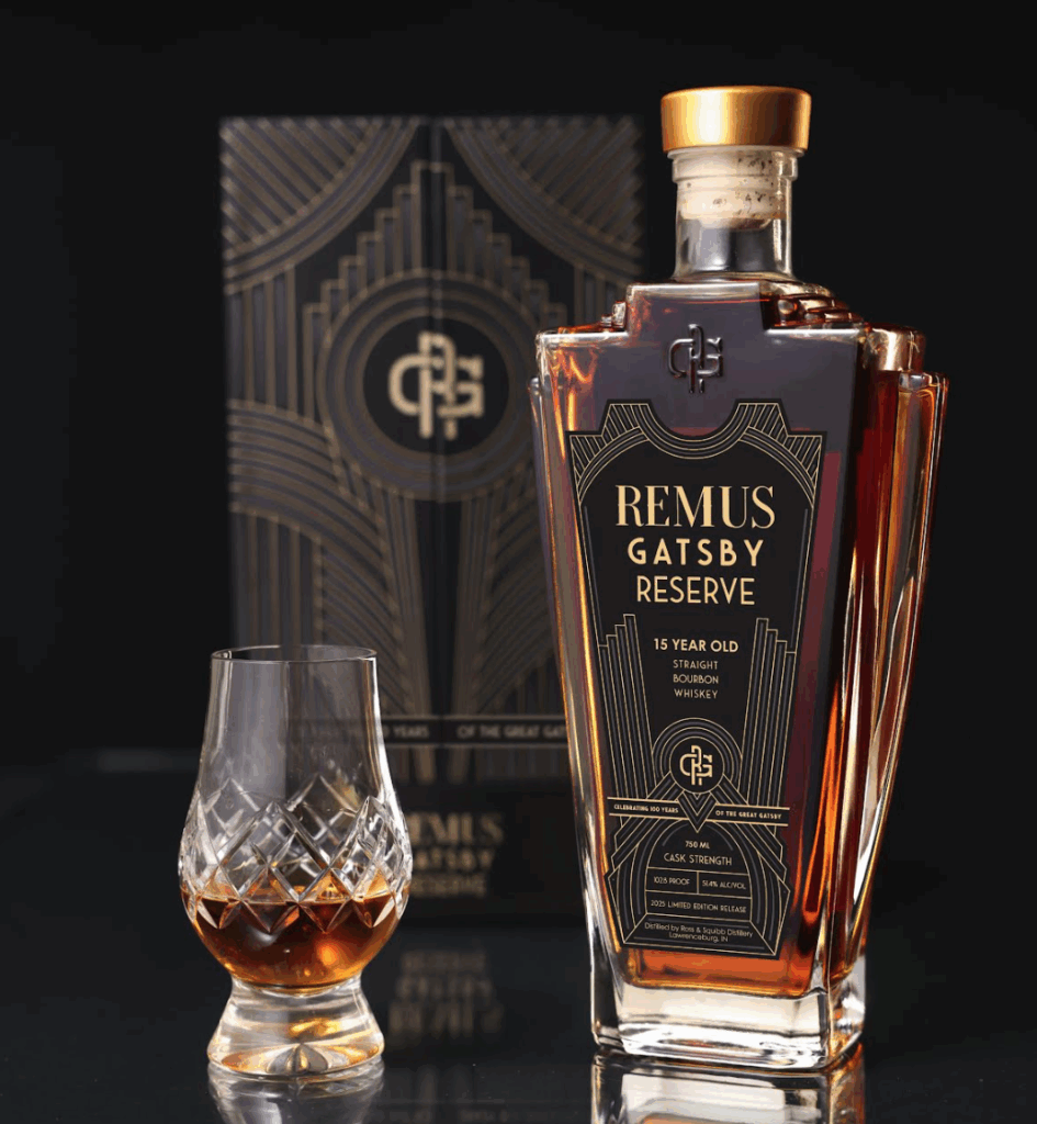 2025 Edition of Remus Gatsby Reserve 15-Year BourbonTall