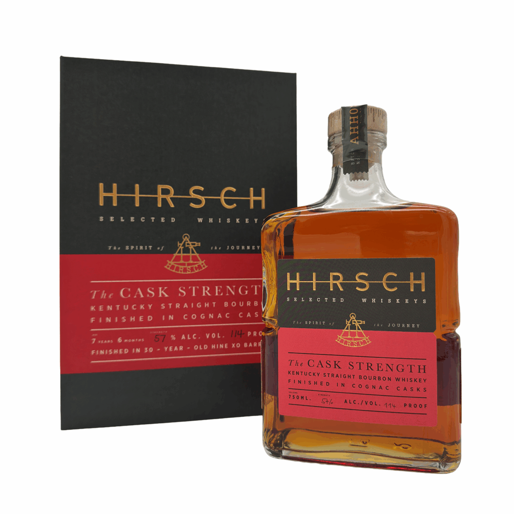 Hirsch The Cask Strength Finished in Hine Cognac Casks