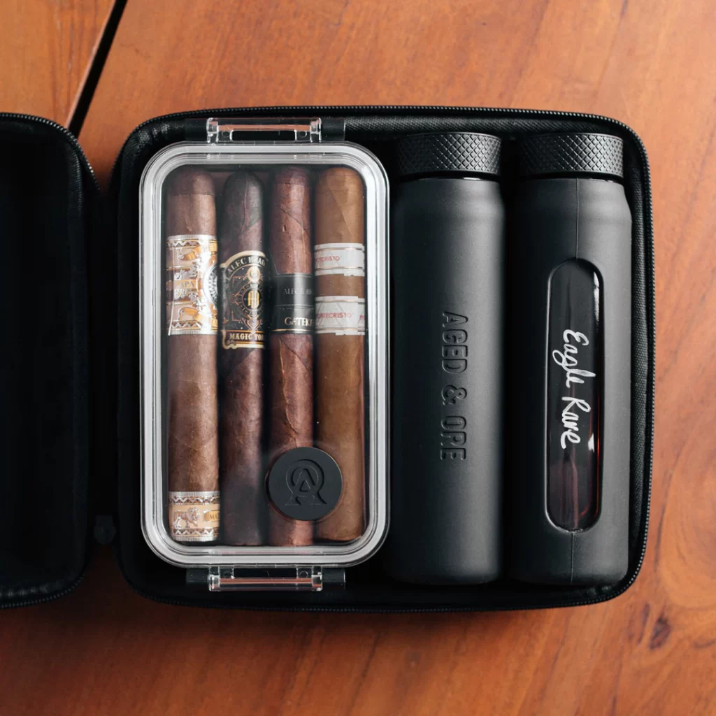 Aged and Ore Travel Humidor