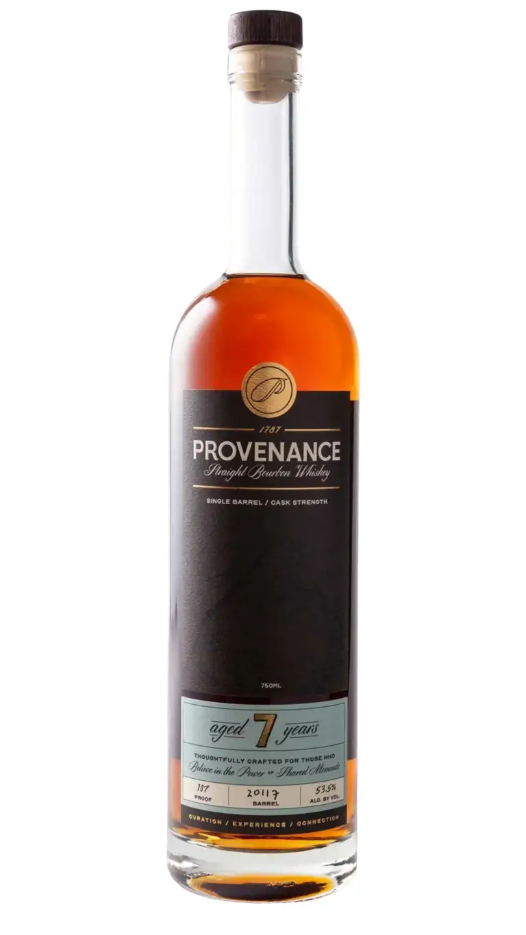 Provenance 7 Year Single Barrel Kentucky Straight Bourbon