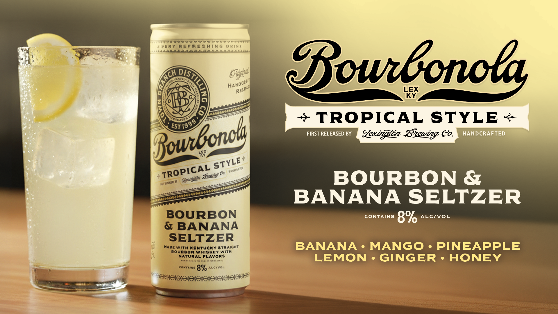Bourbonola Makes History Again with New Bourbon & Banana Seltzer