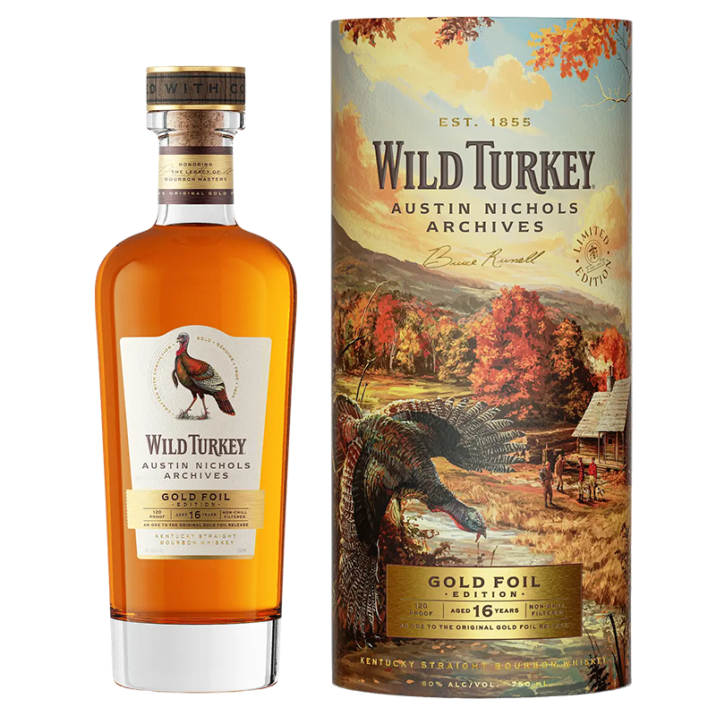 Wild Turkey Austin Nichols Archives, Gold Foil Edition