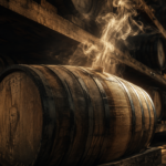 The Angel's Share: The Real Science of Why Whiskey Evaporates During Aging Barrel of whiskey showing the evaporating "angles share"