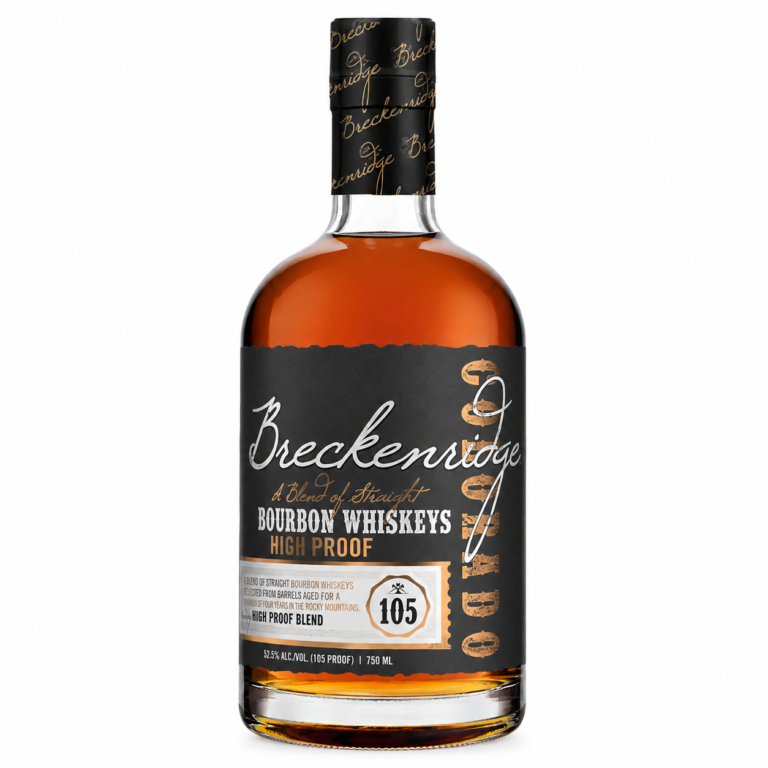Breckenridge Bourbon High Proof Bottle